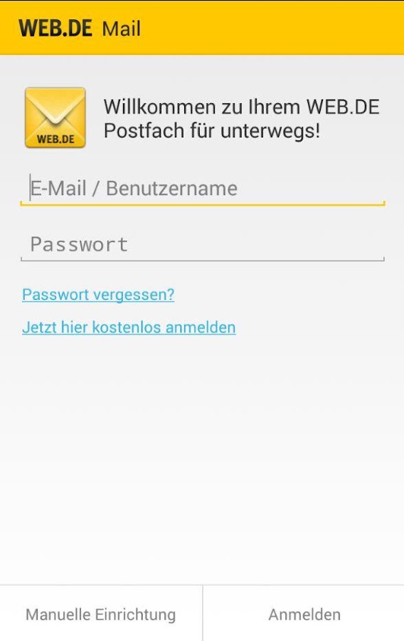 WEB.DE Mail - Android Apps on Google Play