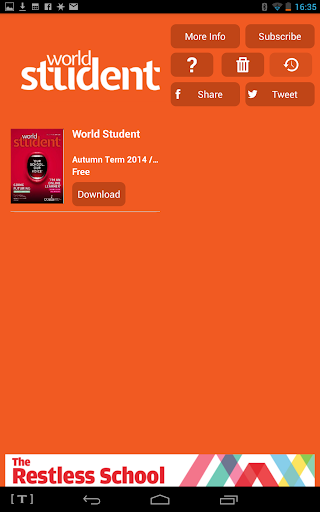 【免費新聞App】World Student Magazine 1.0-APP點子