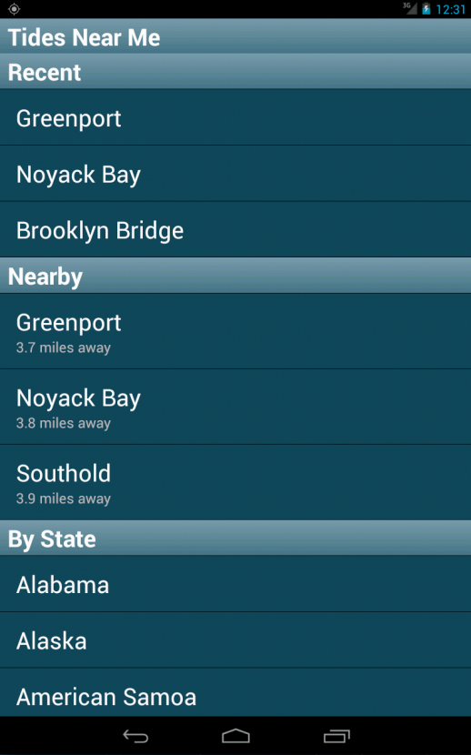 Tides Near Me Free Android Apps on Google Play