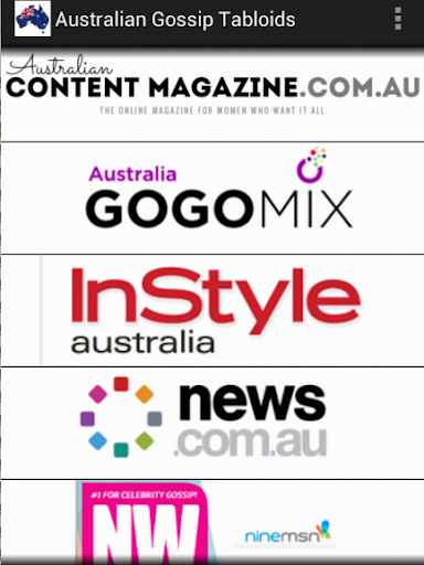 Australian Gossip Tabloids