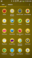 Yellow Theme Nova APK 屏幕截图图片 #3