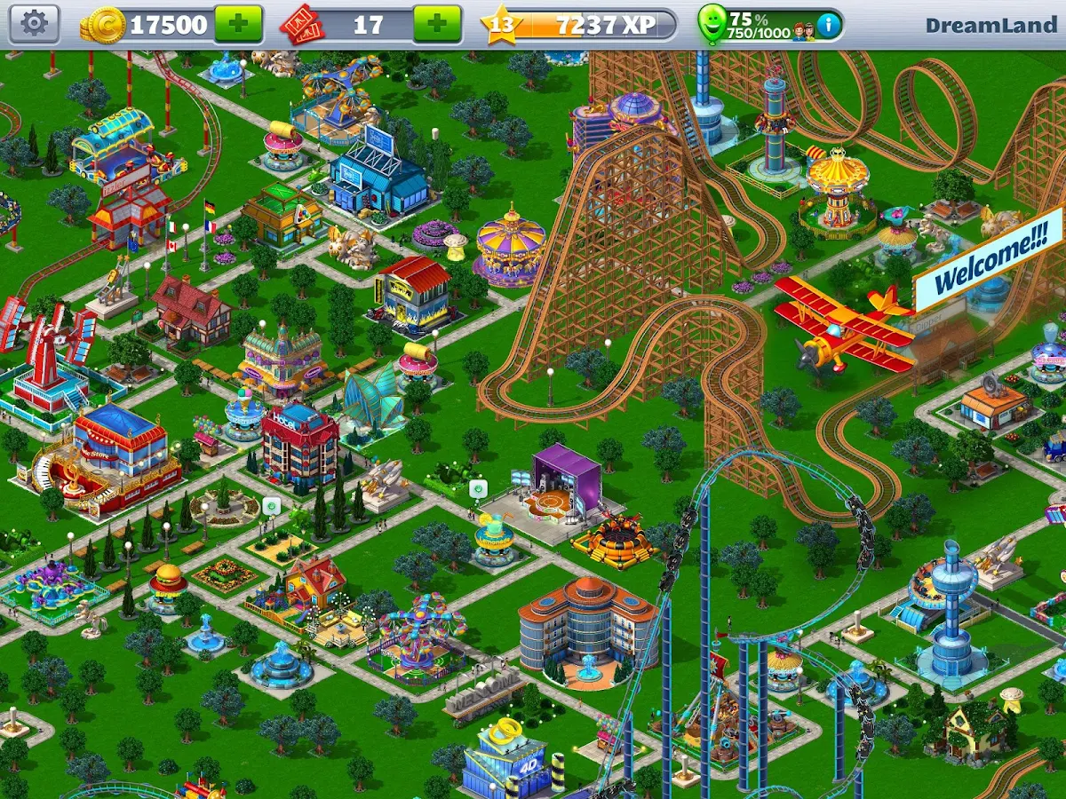  RollerCoaster Tycoon® 4 Mobile: captura de tela 