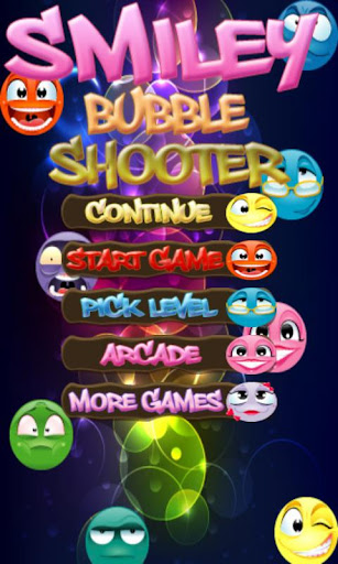 Smiley Bubble Shooter