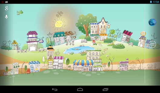 download Hand-Drawn City Wallpaper PRO free