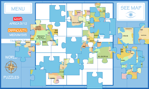 World Map Puzzle(圖4)-速報App