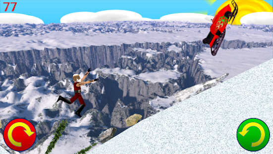 How to download Snowmobile Santa - Racing Game patch 1.23 apk for bluestacks