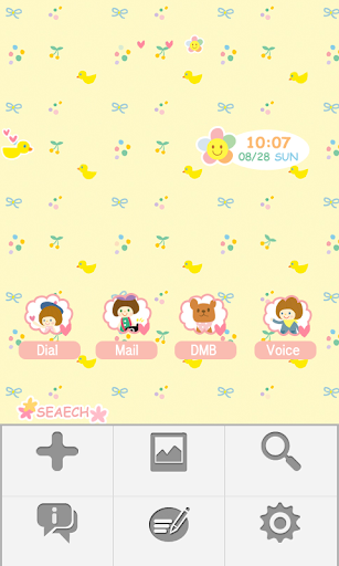 【免費娛樂App】CUKI Theme TINA simple pattern-APP點子