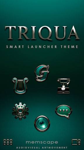 Smart Launcher Theme TRIQUA