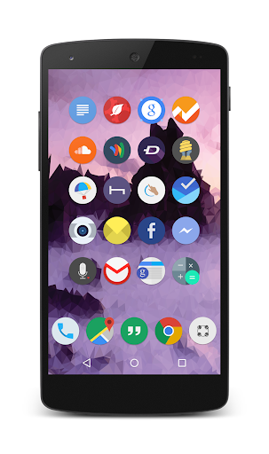 【免費個人化App】Cyrcol Icon Pack Flat Circles-APP點子