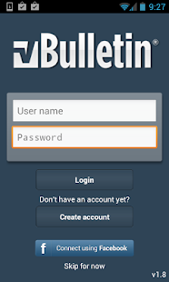 Resultado de imagen para capturas de pantalla principal de vBulletin