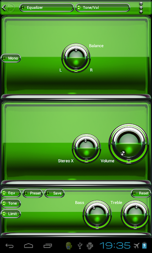 【免費音樂App】Poweramp skin Green Glas delux-APP點子