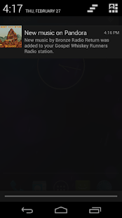 Pandora® internet radio - screenshot thumbnail