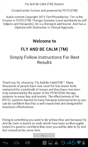 【免費健康App】Fly And Be Calm-APP點子