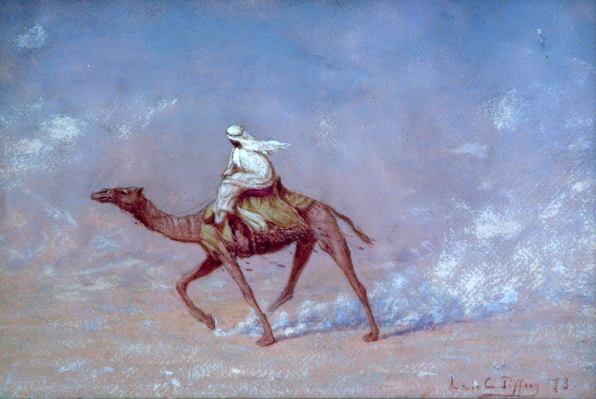 Arab And Camel Louis Comfort Tiffany Google Arts Culture
