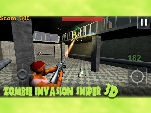 Zombie Invasion Sniper 3D