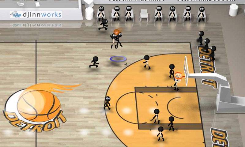    Stickman Basketball- screenshot  