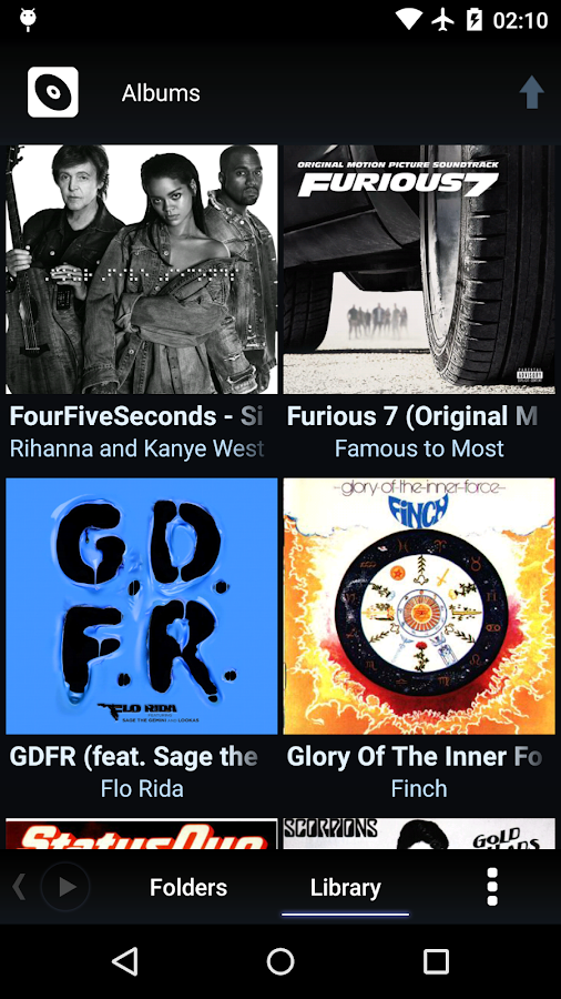    Poweramp Music Player (Trial)- screenshot  