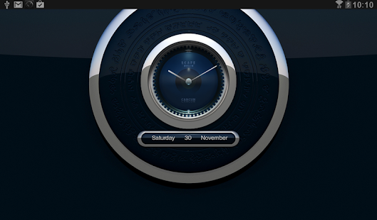 CANCUN Designer Clock Widget Screenshots 1