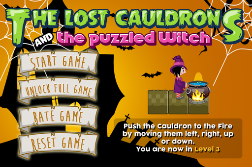 Lost Cauldrons Puzzled Witch