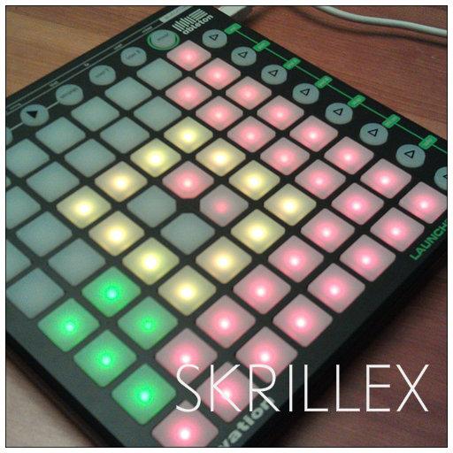 DJ Music Maker  SKRILLEX LOGO-APP點子