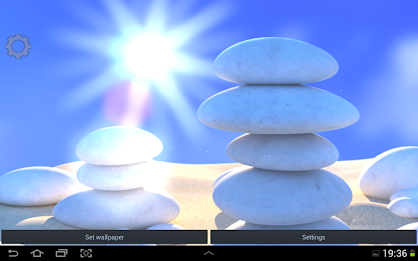 White Stone Live Wallpaper poster 4