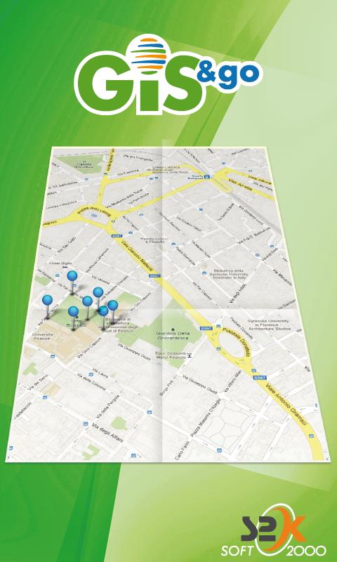 Android application GIS&amp;GO - GPS measure area screenshort