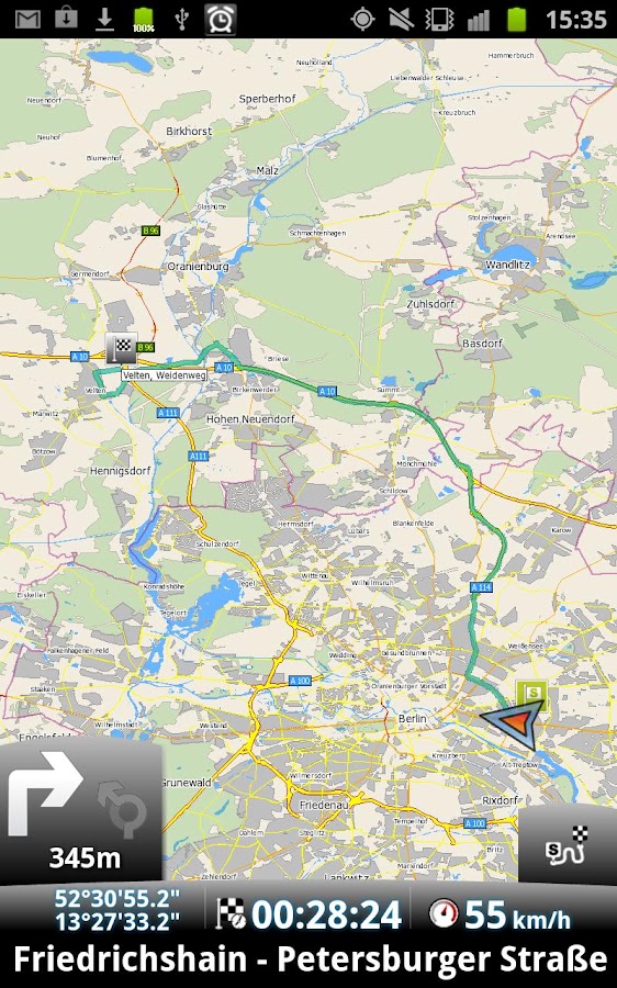 MapFactor: GPS Navigation - screenshot