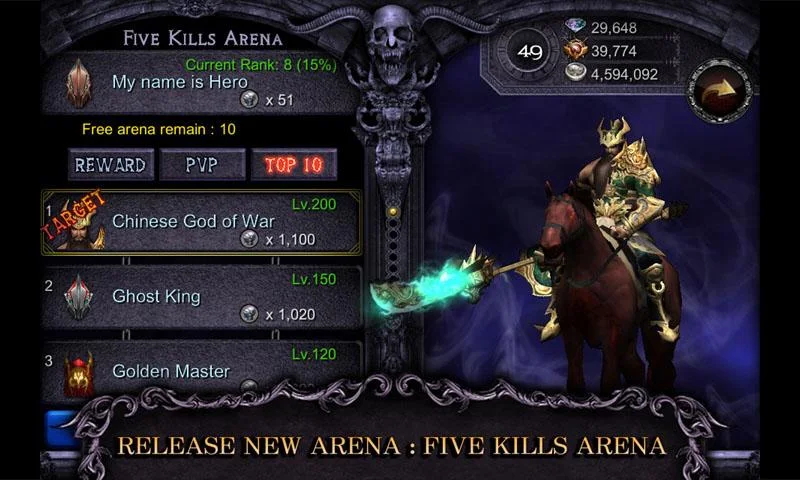   Apocalypse Knights: captura de tela 