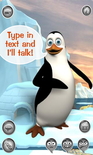 【免費娛樂App】Talky Pat The Penguin FREE-APP點子