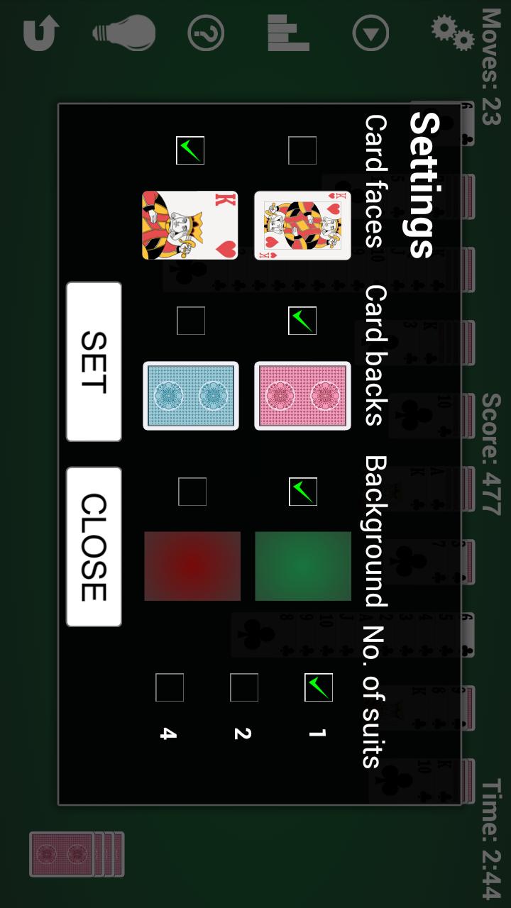 Spider Solitaire HD Screen 3