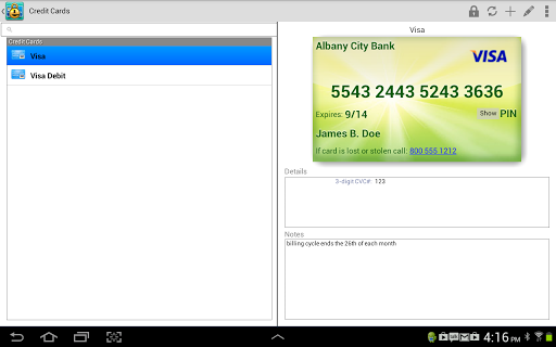 Android APK : eWallet - Password Manager