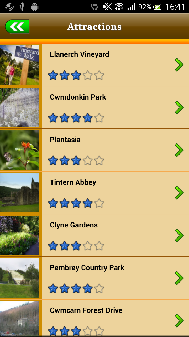 Cardiff Offline Travel Guide Screen 3