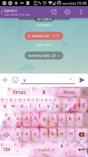 How to get Keyboard Theme ValentineCherry 10.0 mod apk for bluestacks
