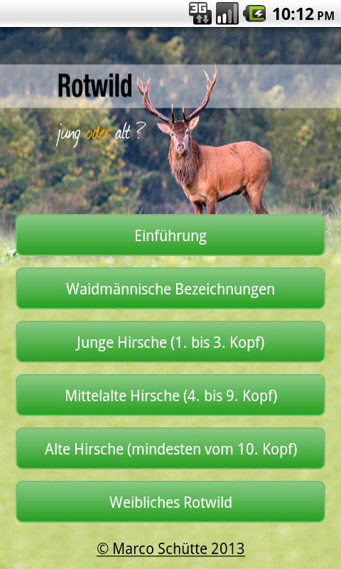Rotwild ansprechen Screen 2