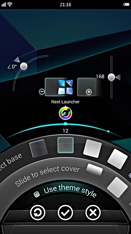 Next Launcher 3D - screenshot