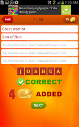 Clues to Bible Character poster 7