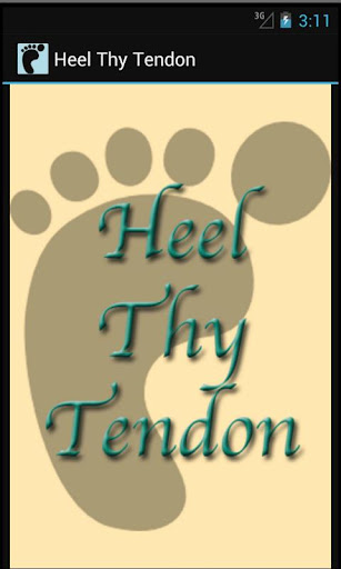 Heel Thy Tendon