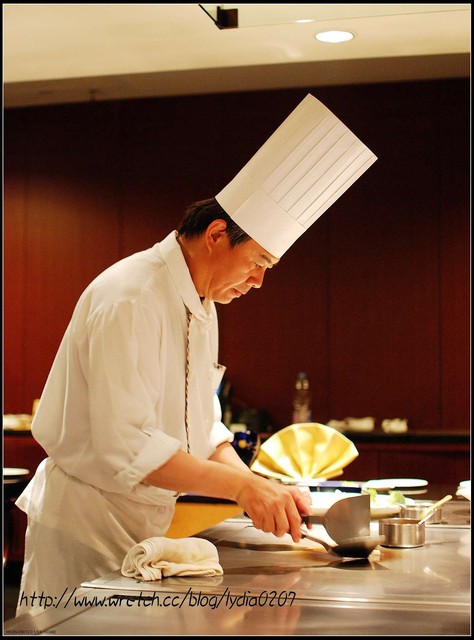 台中。金典酒店高第鐵板燒~頂級的鐵板燒