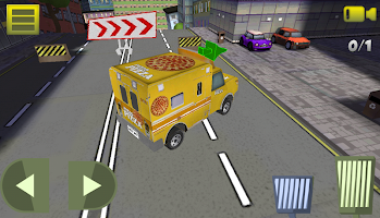 Pizza Delivery Truck Simulator APK ภาพหน้าจอ #3