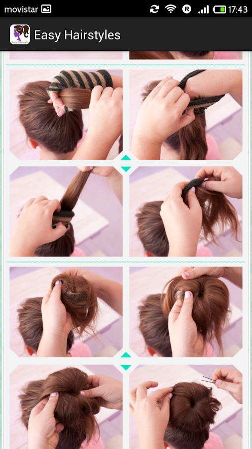 Easy Hairstyles(Step by Step) - Android Apps on Google Play