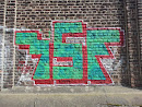 Backstein Graffiti 