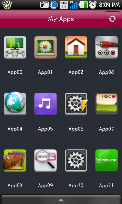   LG TV Remote – zrzut ekranu 