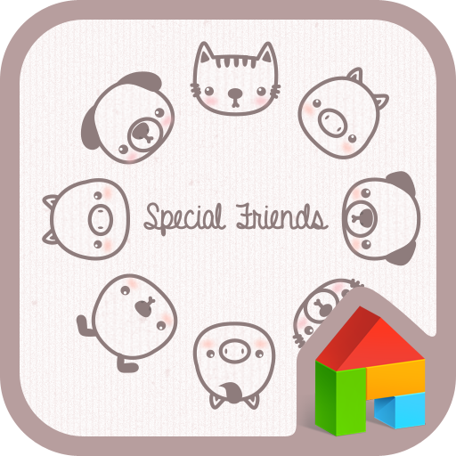 special friends(둥글게) 도돌런처 테마 LOGO-APP點子