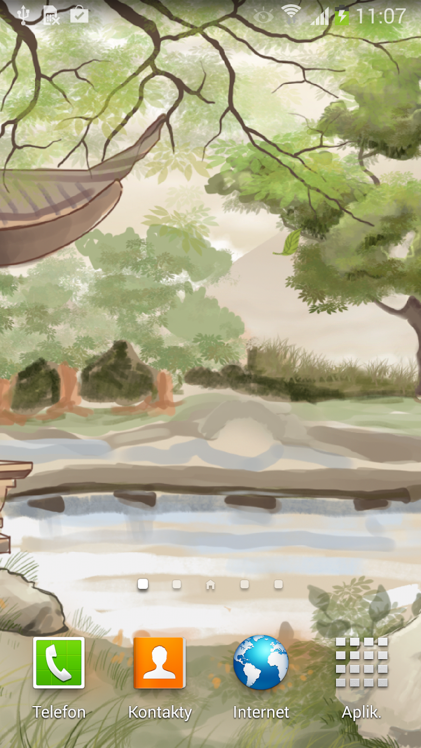 Japanese Garden Live Wallpaper Screen 1
