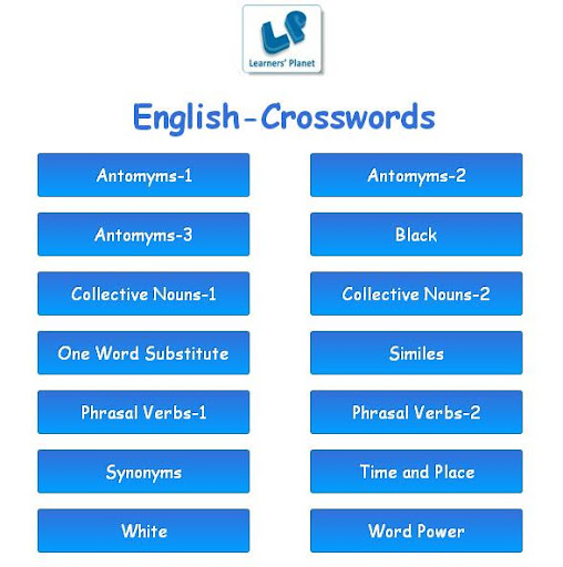 English-Crosswords-Challenge-1