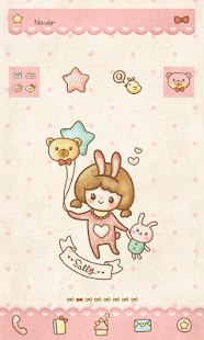 How to install sally with friends dodol theme lastet apk for android