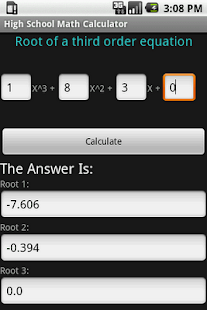 High School Math Calculator Screenshots 2