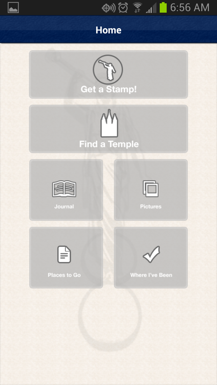 LDS Temple Passport Screen 2