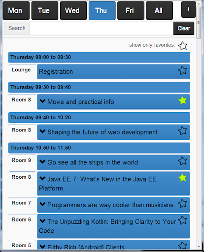 免費下載教育APP|Devoxx 2013 Antwerp schedule app開箱文|APP開箱王