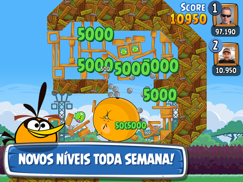   Angry Birds Friends: captura de tela 
